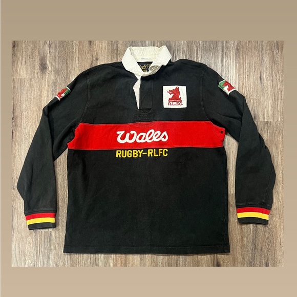 Rugby Ralph Lauren Other - Rare Vintage Polo Rugby Long Sleeve Shirt